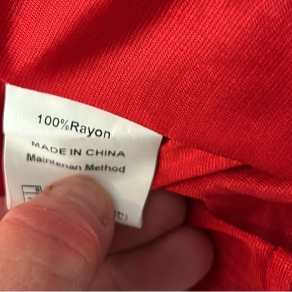 NWT, ZESICA Women's Bohemian Floral Printed Wrap,V-Neck,Short Ruffled Sleeve,XL - Picture 9 of 13